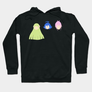 mairimashita iruma kun characters minimal Hoodie